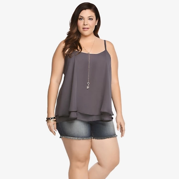 torrid Tops - DOUBLE LAYER CAMI
